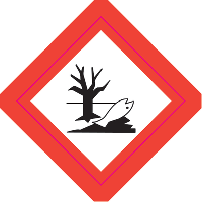 Dangerous To The Environment Vinyl Label 1 - Safe Signs