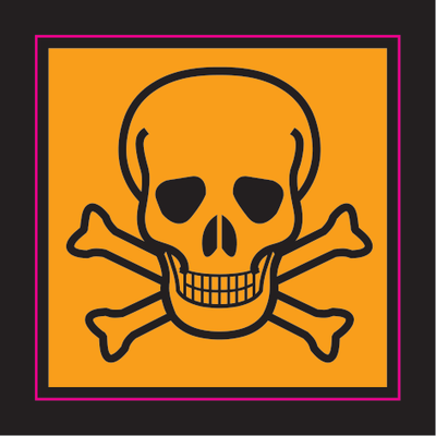Toxic Vinyl Label 2 - Safe Signs
