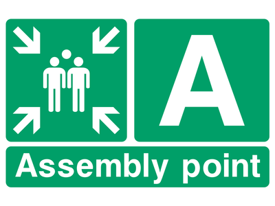 Assembly Point A Sign - Safe Signs