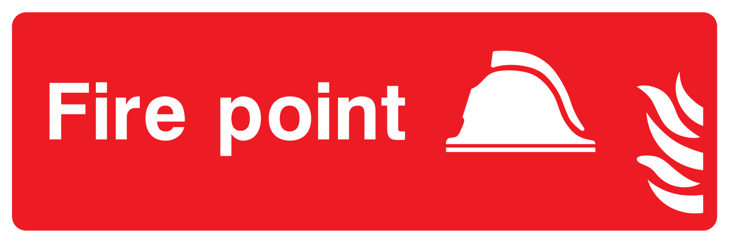 Fire point Sign 2 - Safe Signs