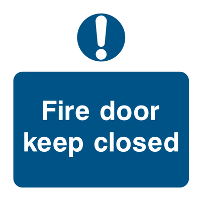 Fire door keep closed Sign Portrait - Safe Signs
