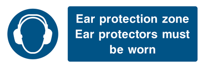 Ear Protection Zone Sign 1 - Safe Signs