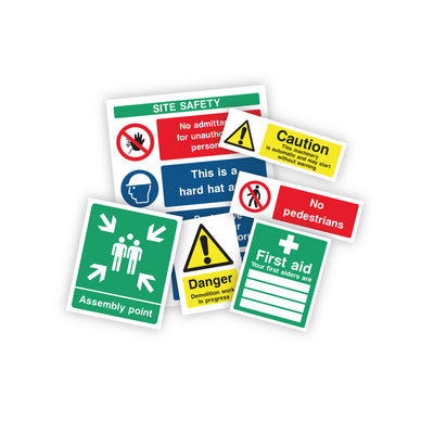 Site Safety Signage Starter Bundle - Safe Signs