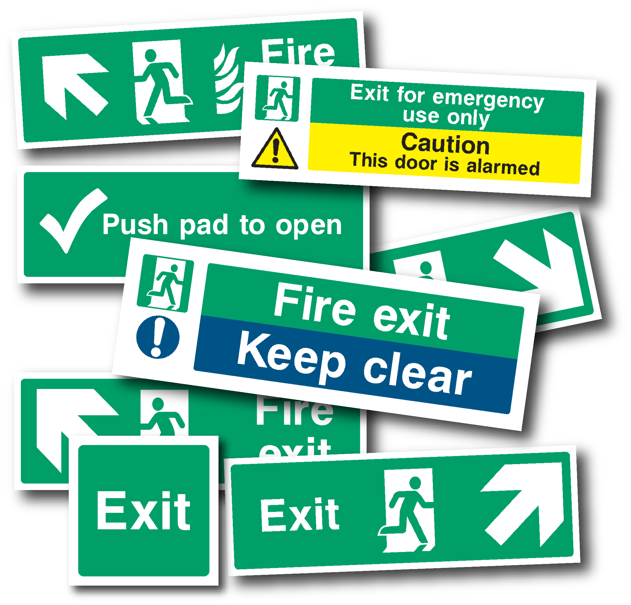 Emergency Rope Signage Emergency Escape Signage by Safe Signs