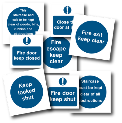 Fire Prevention Signs