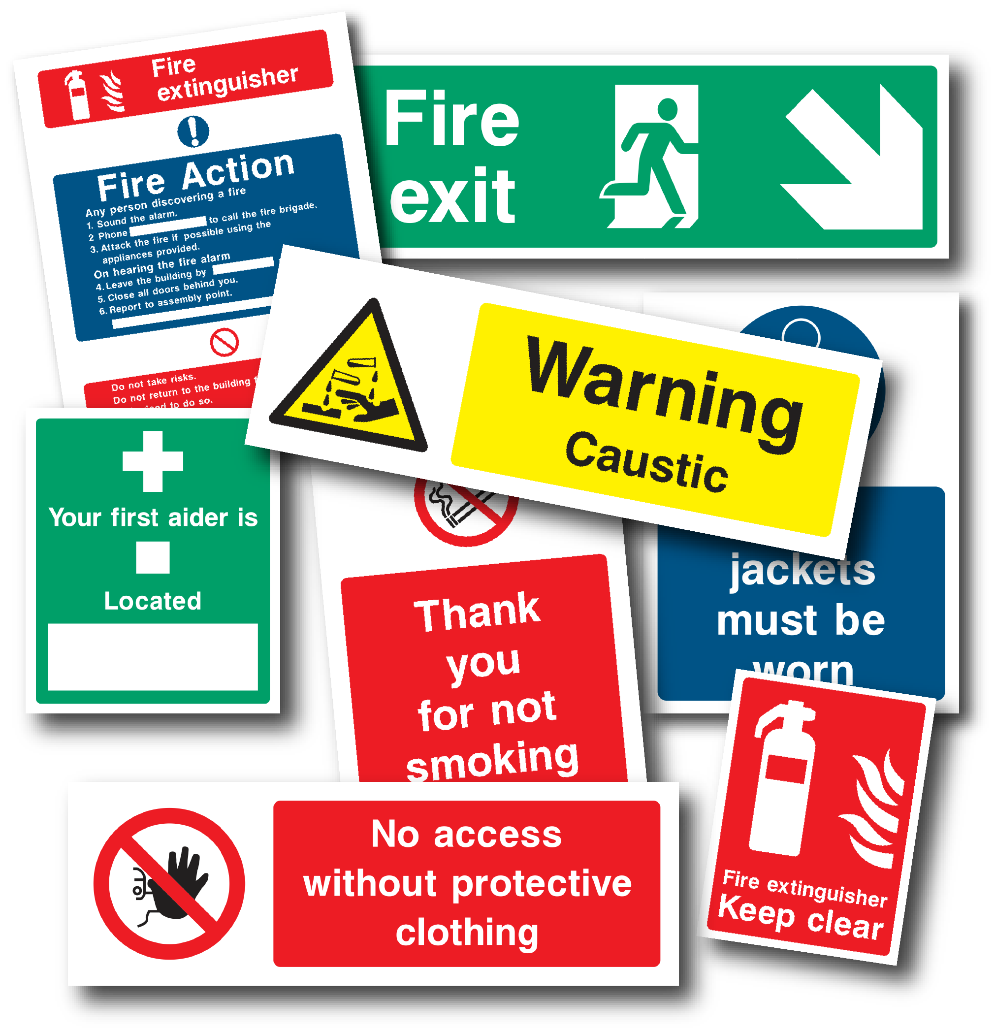 All General Safety Signage by Safe Signs