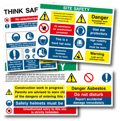 Site Safety Multi Message Signs