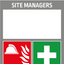 Custom Site Managers Board A3 Sign - Safe Signs