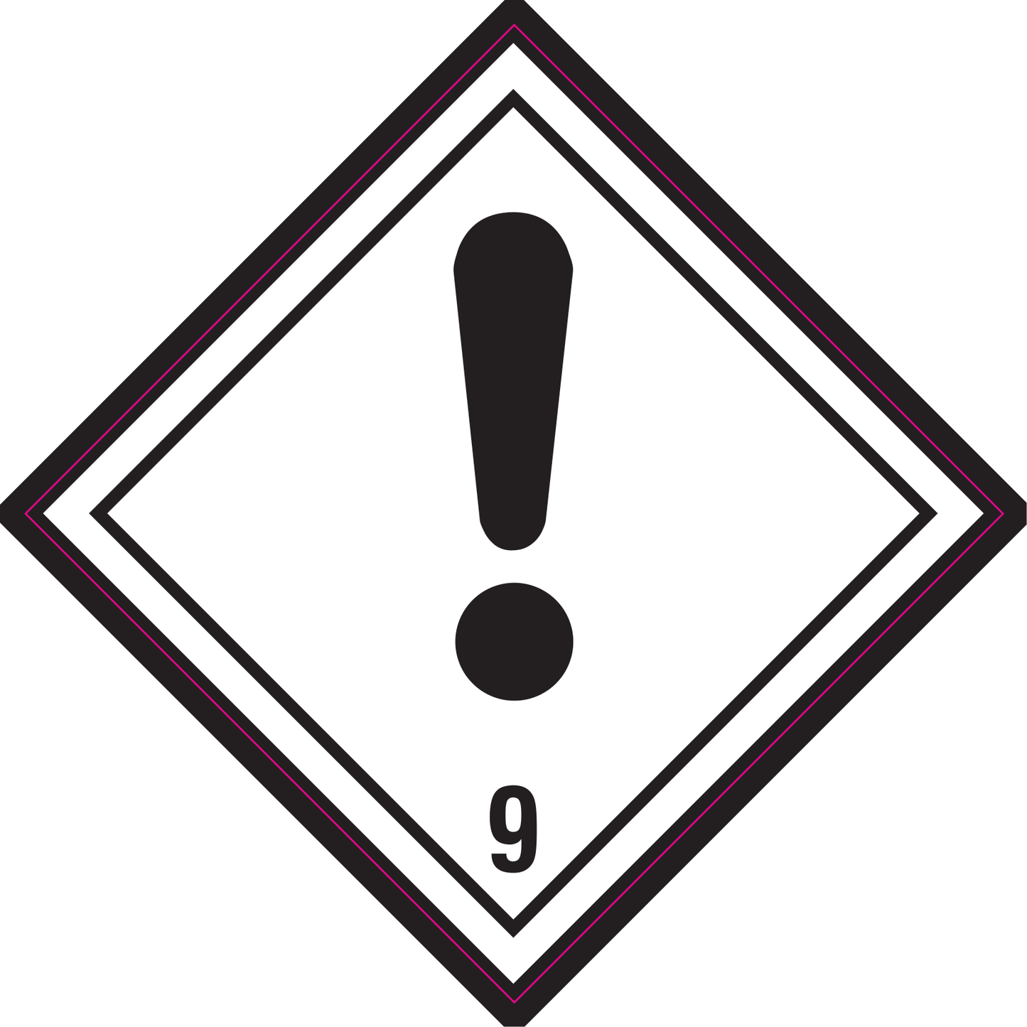 Exclamation Mark Vinyl - Safe Signs