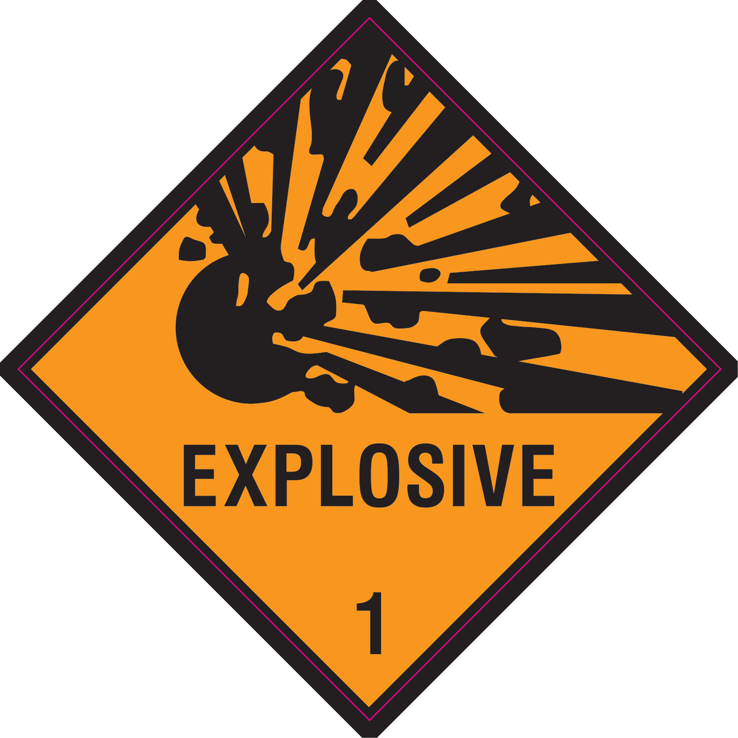 Explosive Vinyl - Safe Signs