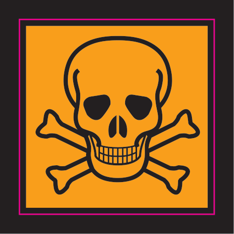 Toxic Vinyl Label - Safe Signs