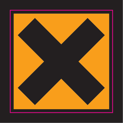 Harmful Vinyl Label - Safe Signs