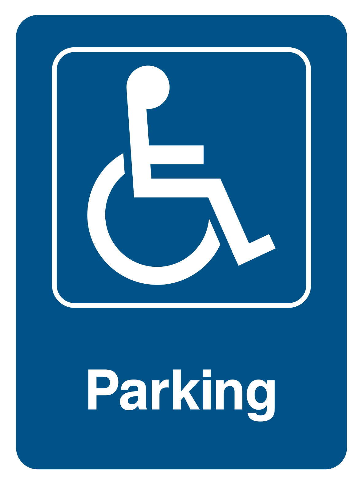 Disabled Parking Sign - Safe Signs