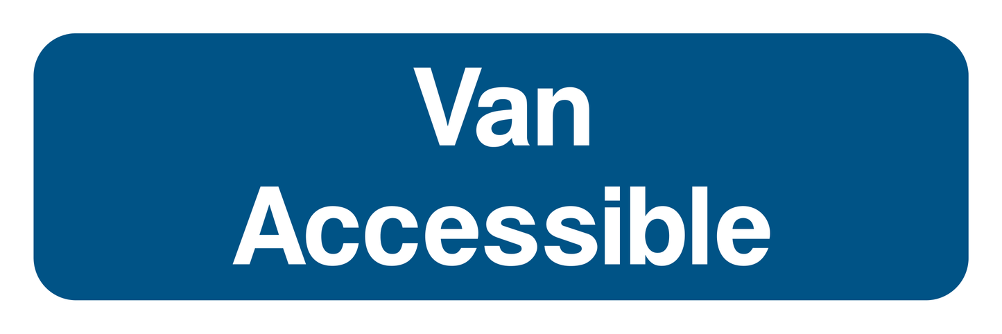 Van Accessible Sign - Safe Signs