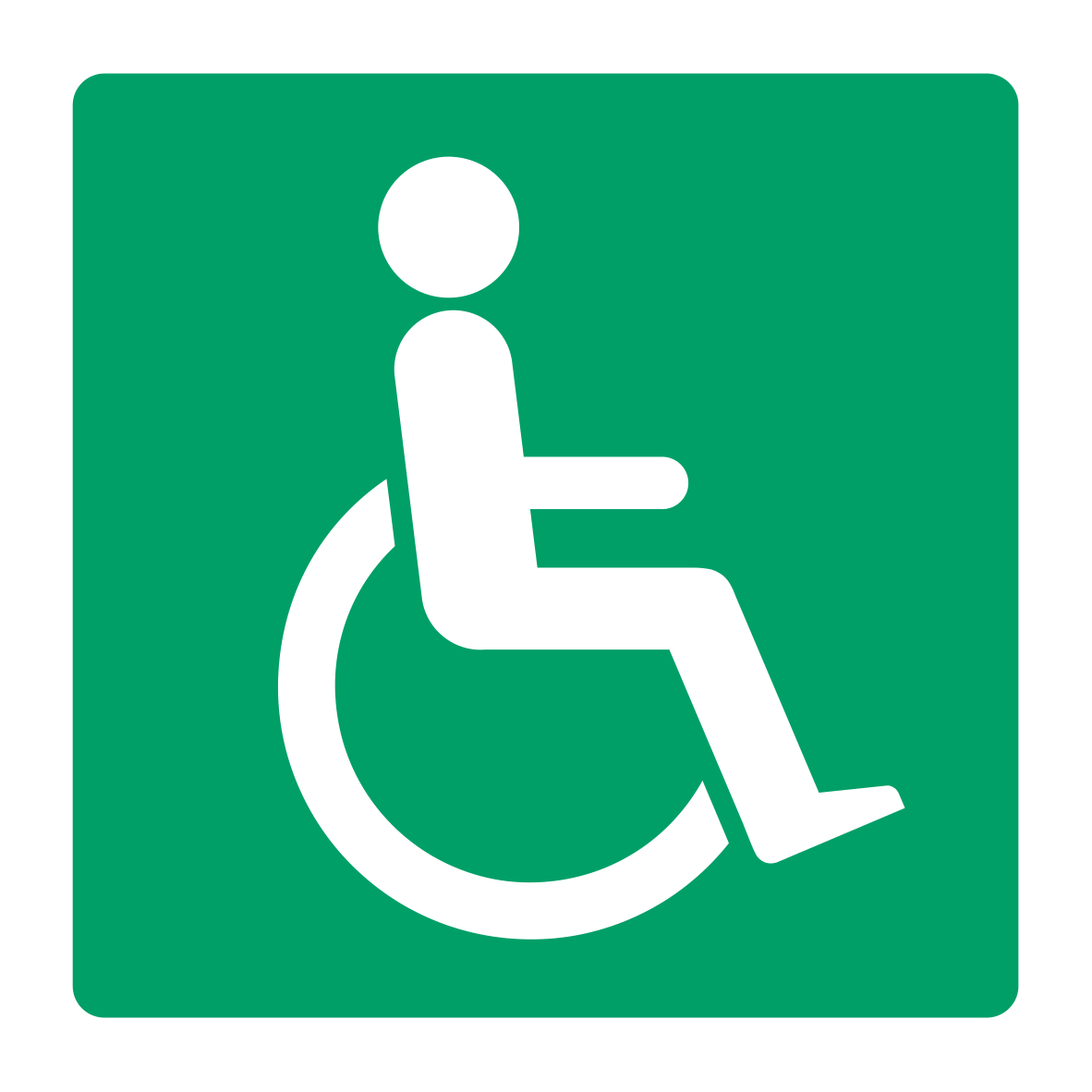 Wheelchair Sign - Safe Signs