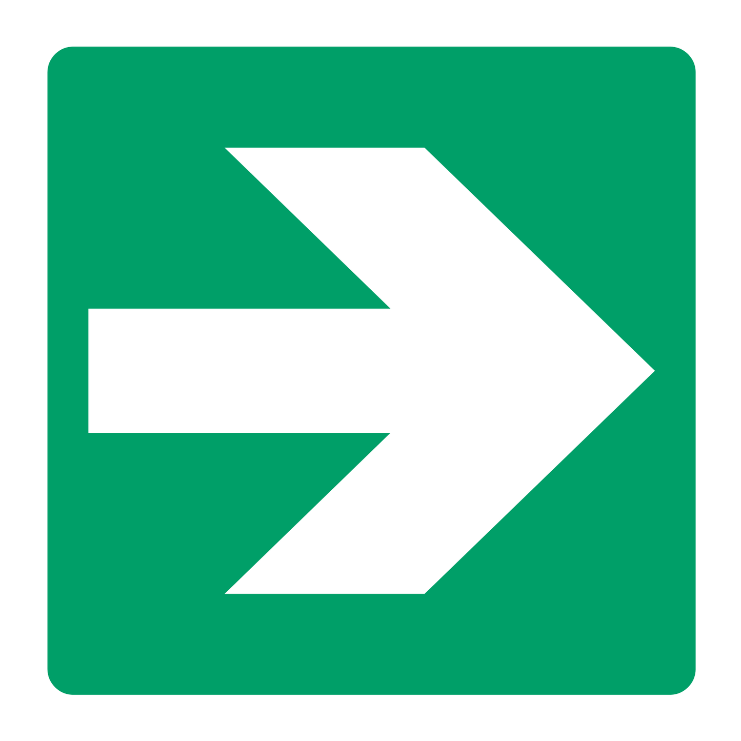 Right Arrow Sign - Safe Signs