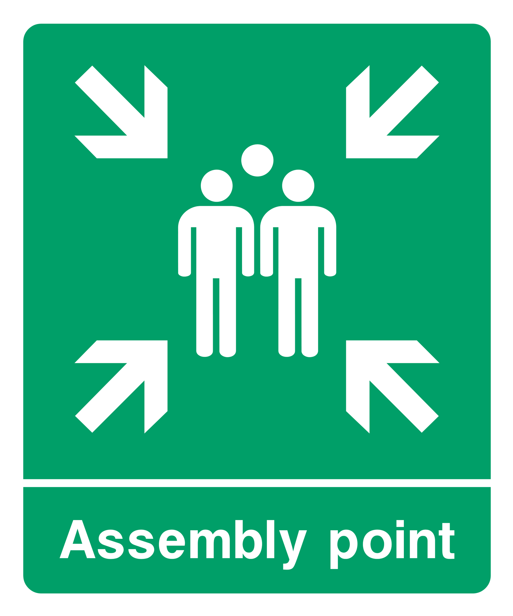 Assembly point Sign - Safe Signs