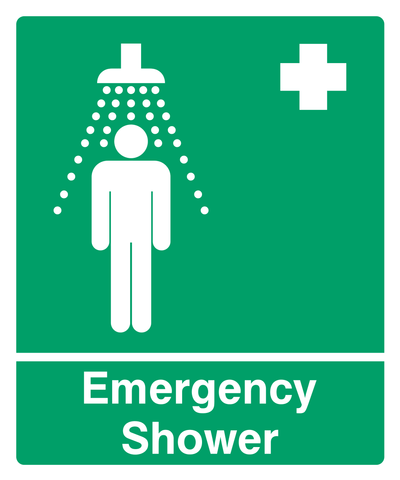 Emergency shower Sign - Safe Signs