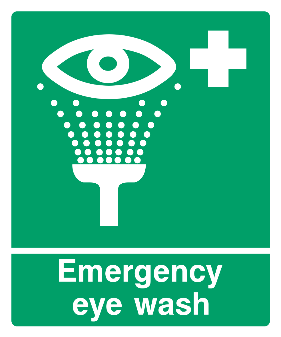 Emergency eye wash Sign - Safe Signs