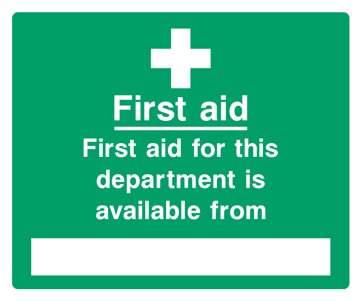 First Aid Signage - Available First Aid – Safe Signs
