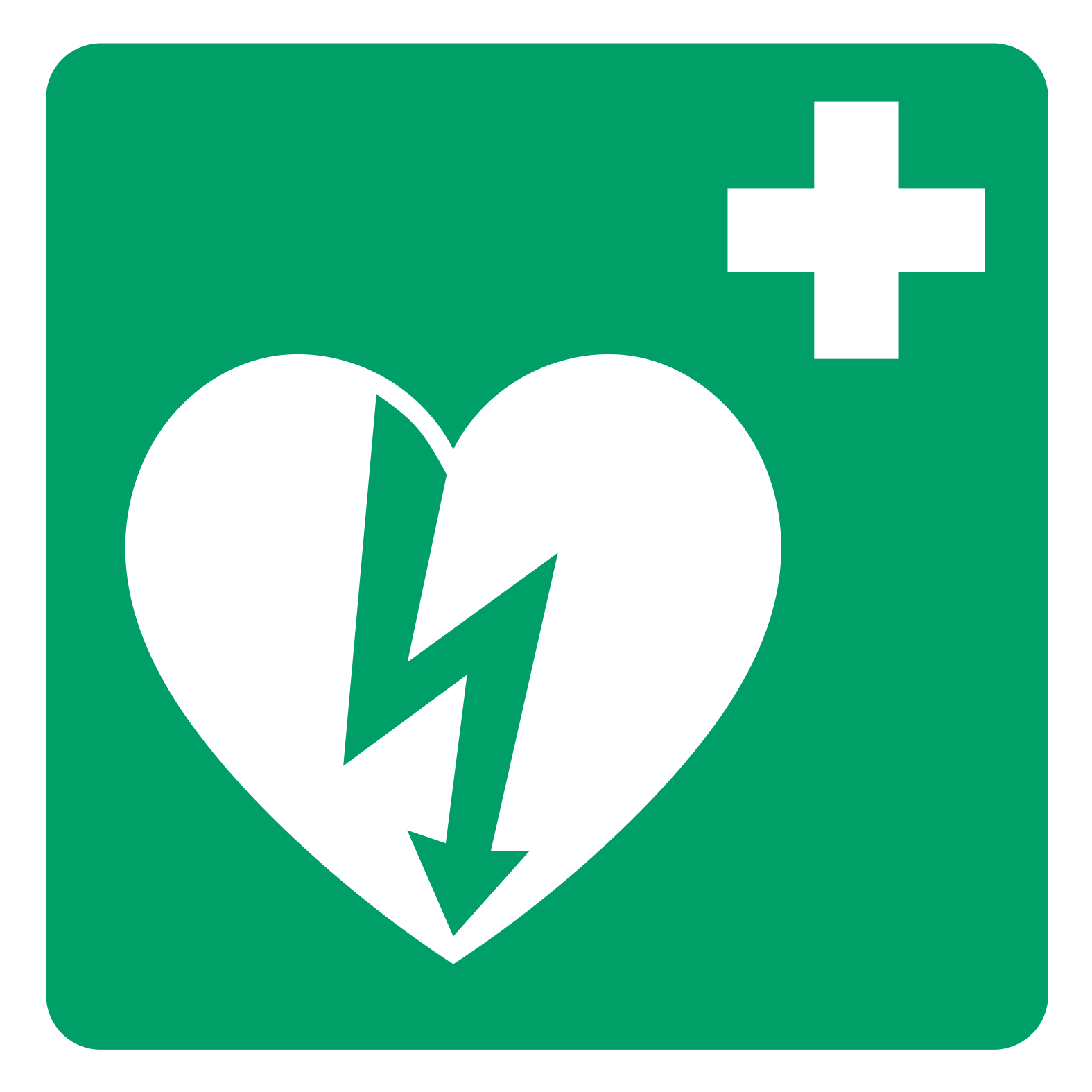 Cardiif Sign Heart Signage - Decorative Heart Design for Your Home – Safe Signs