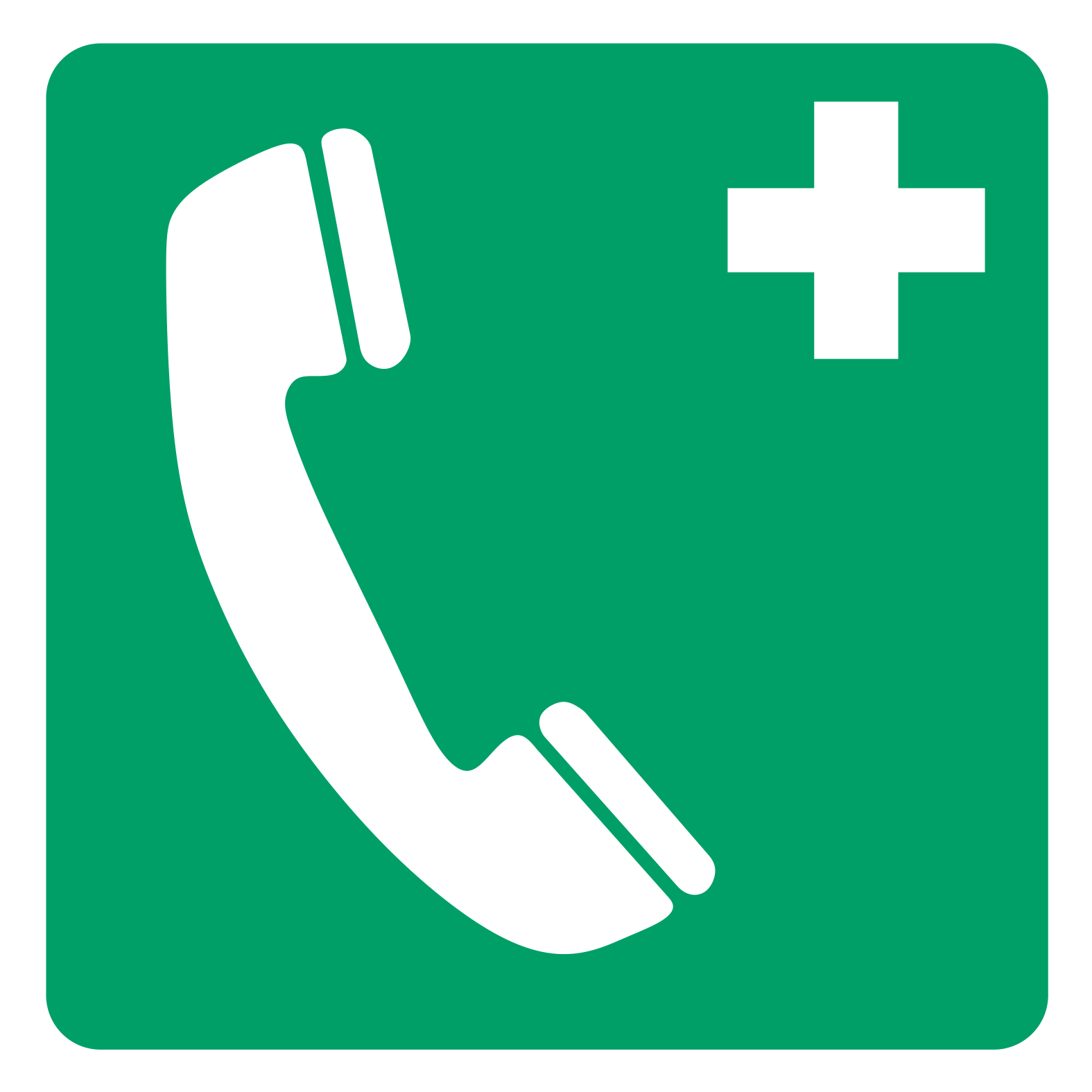 Telephone Sign - Safe Signs