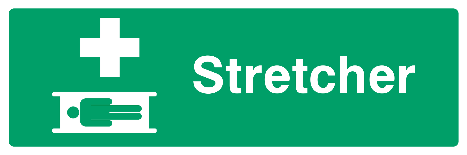 Stretcher Sign - Safe Signs