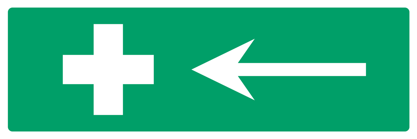 Left Arrow Sign - Safe Signs