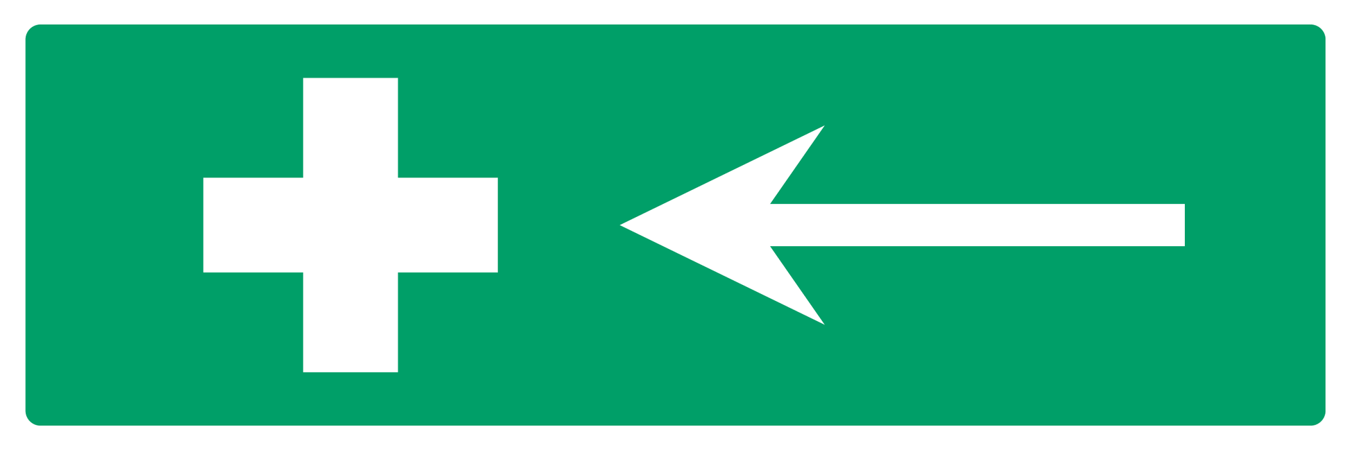 Left Arrow Sign - Safe Signs