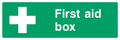 First aid box Sign - Safe Signs