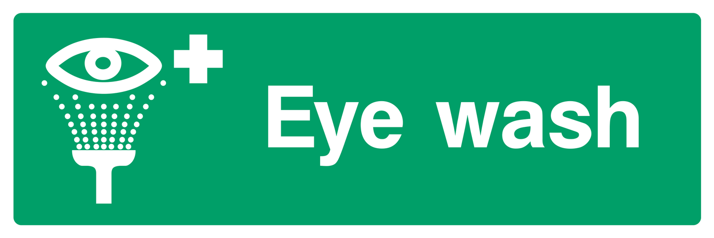 Eye wash Sign - Safe Signs