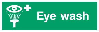 Eye wash Sign - Safe Signs