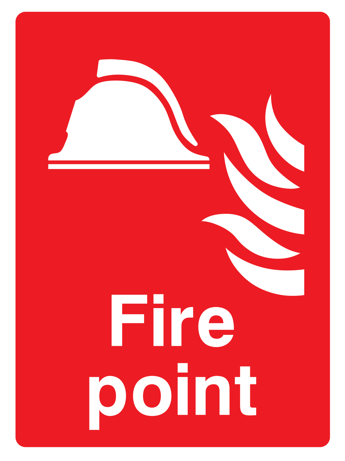 Fire Point Signage - Essential Fire Point Sign – Safe Signs