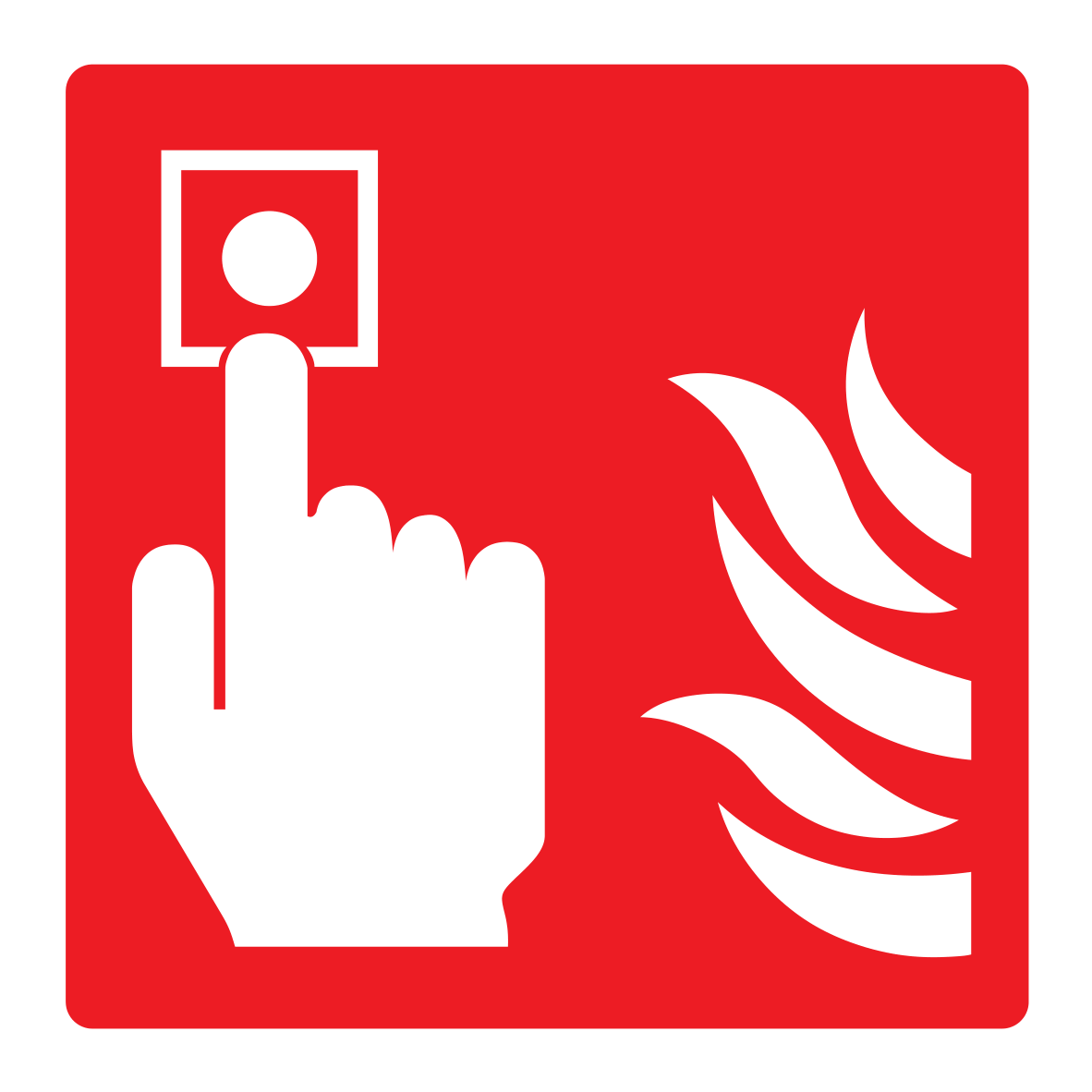 Fire alarm Sign - Safe Signs