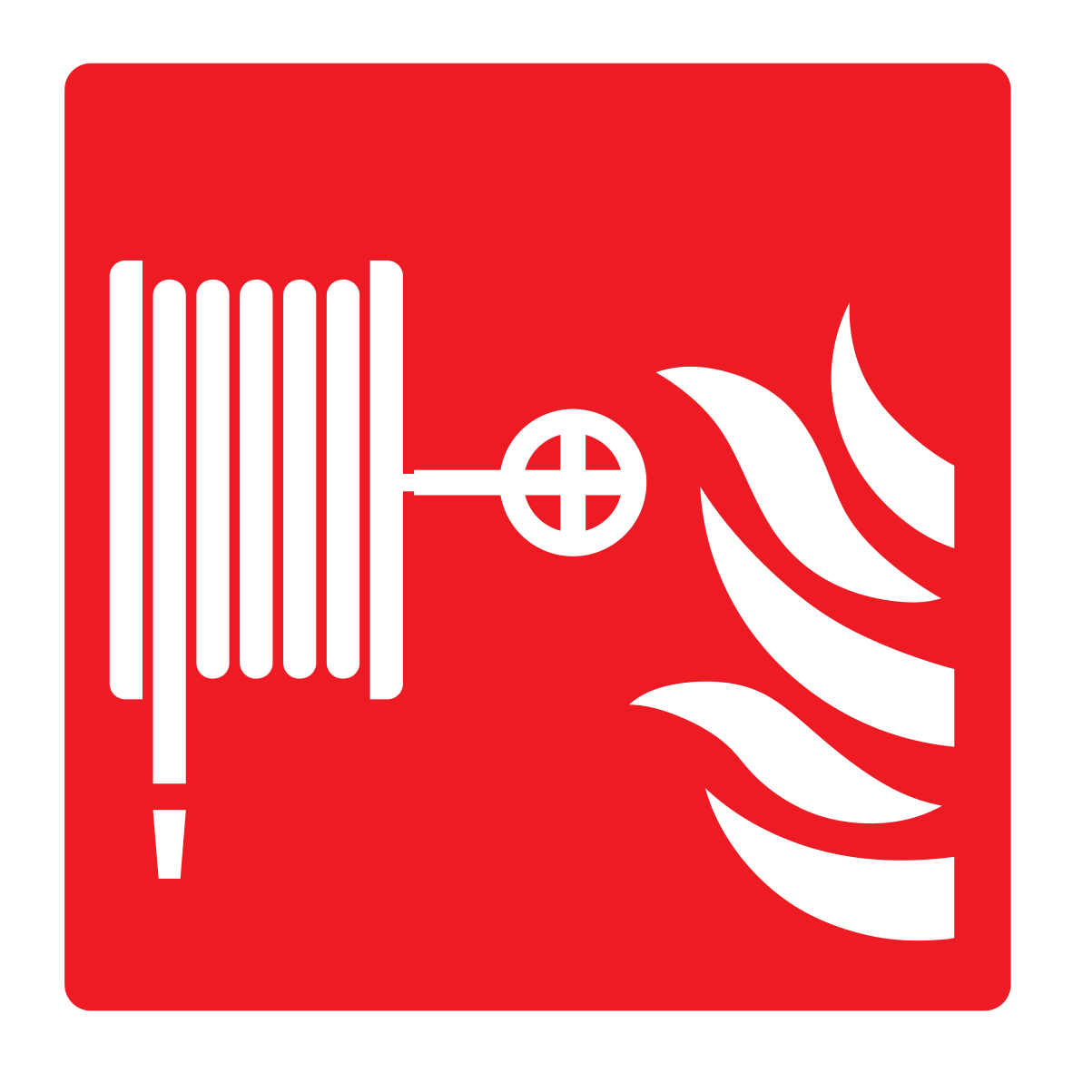 Fire hose Sign - Safe Signs