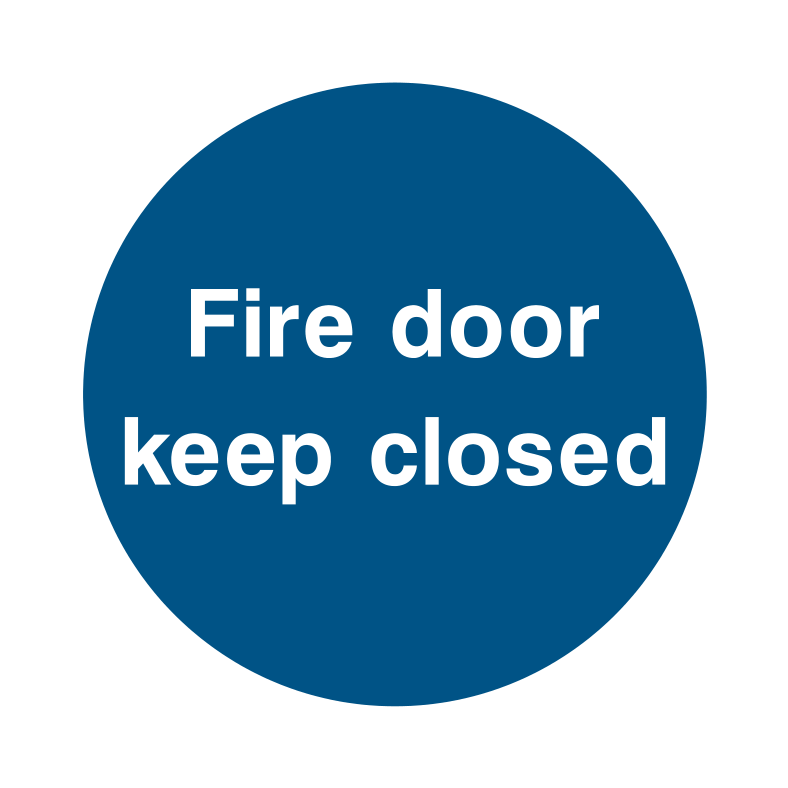 Fire door keep closed Sign - Safe Signs