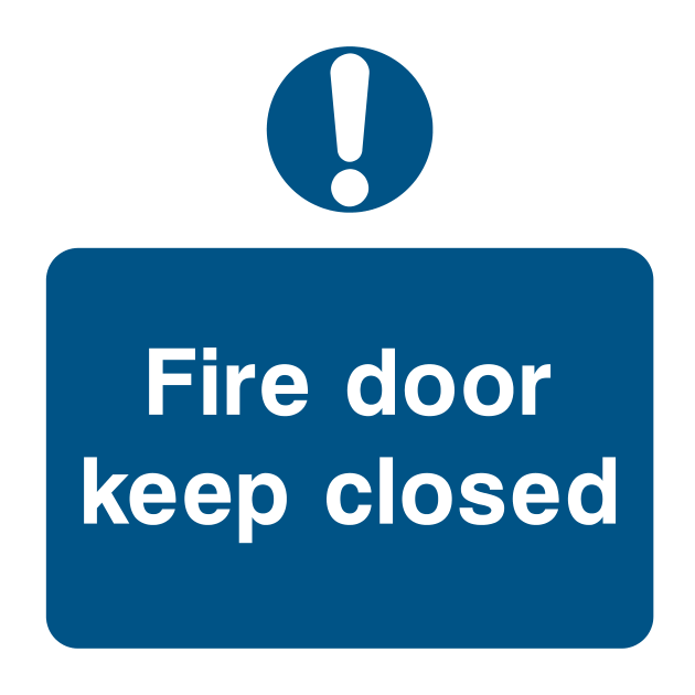 Fire door keep closed Sign - Safe Signs