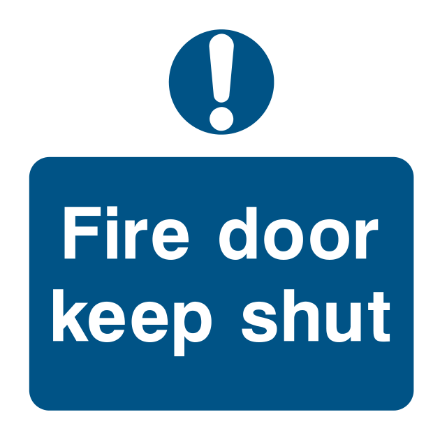 Fire door keep shut Sign - Safe Signs