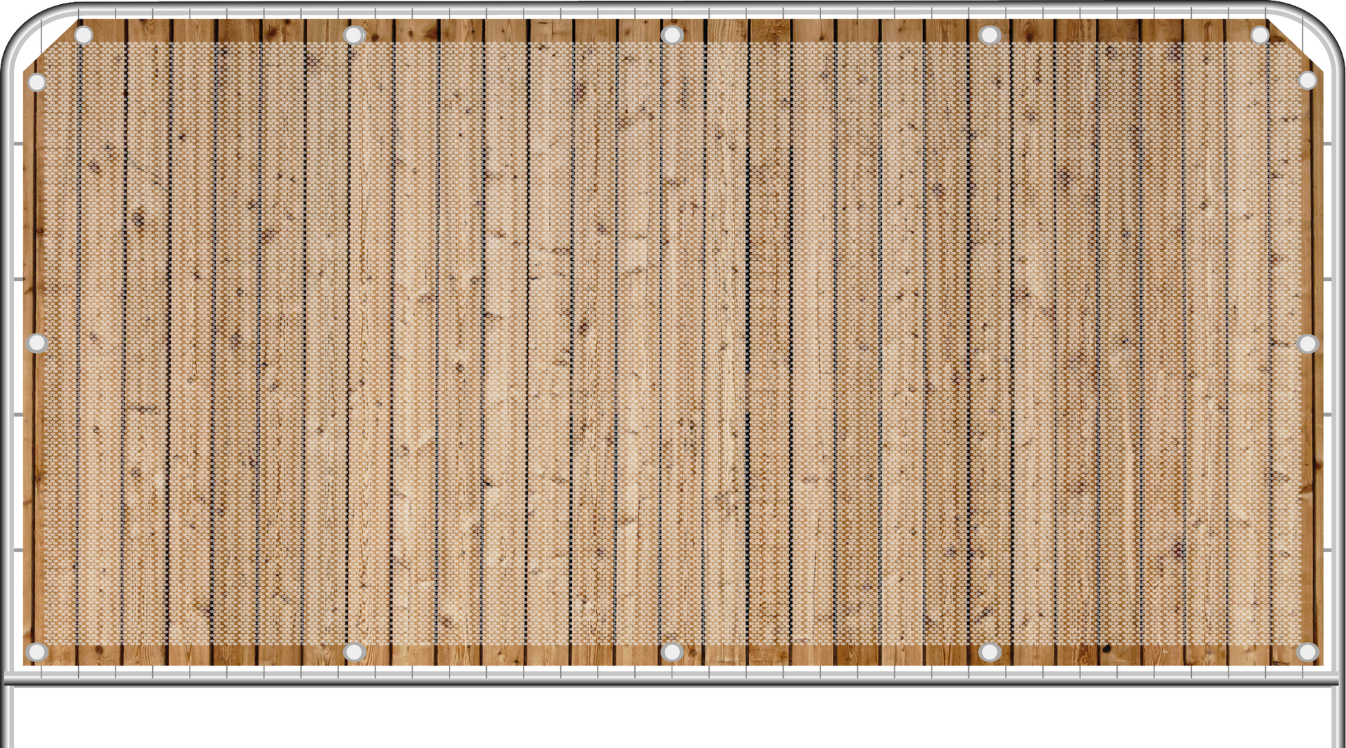 HERAS Fence Banner (Standard) Ready For You Patterns - Safe Signs