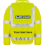 Customisable Hi Viz Jacket Yellow - Safe Signs