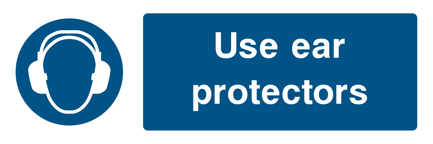 Use Ear Protectors Sign - Safe Signs