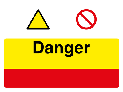 Custom Multi Message Site Safety Sign 2up 400x300mm - Safe Signs