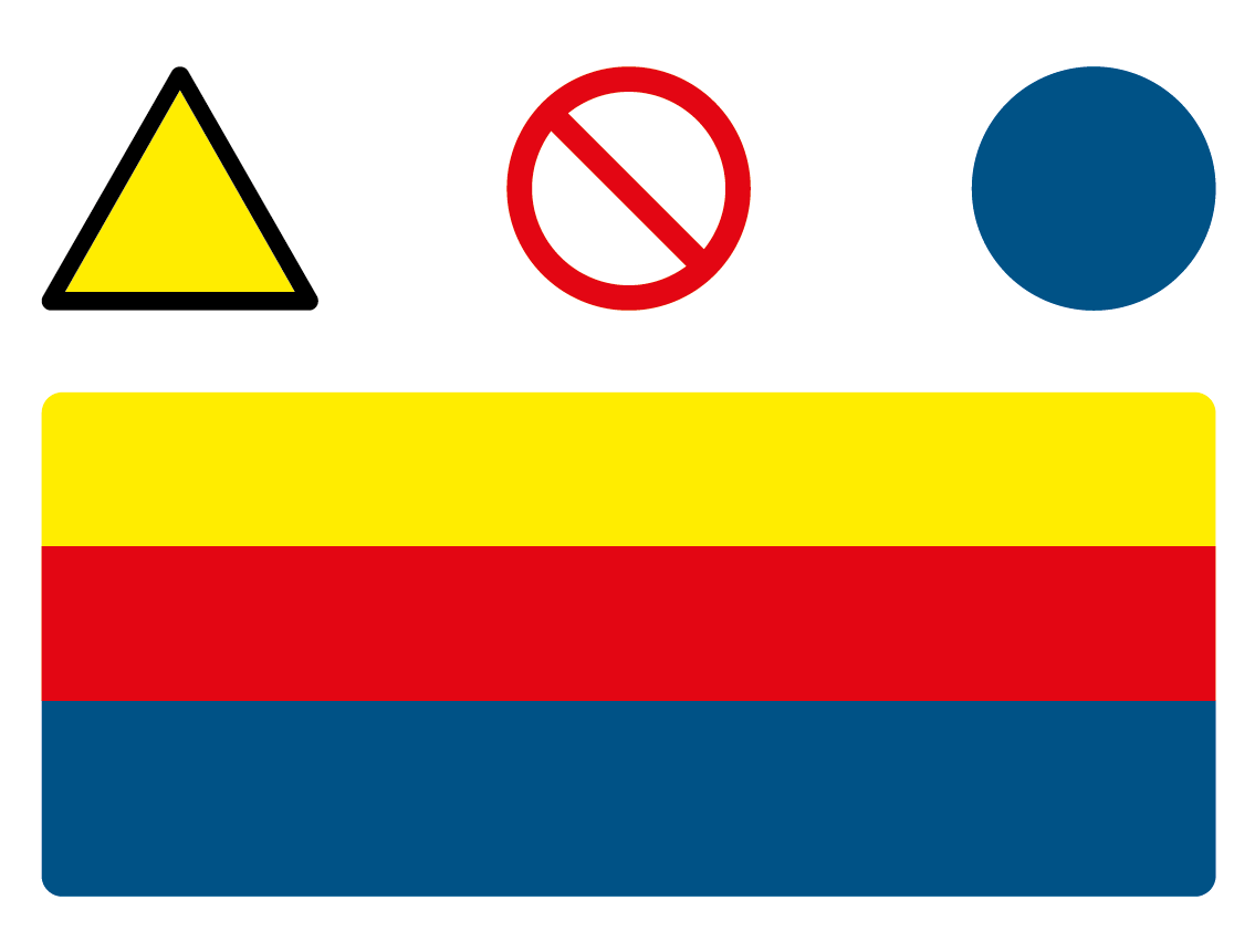 Temp Multi Message Sign Custom Multi Message Site Safety Sign 3up 400x300mm by Safe Signs
