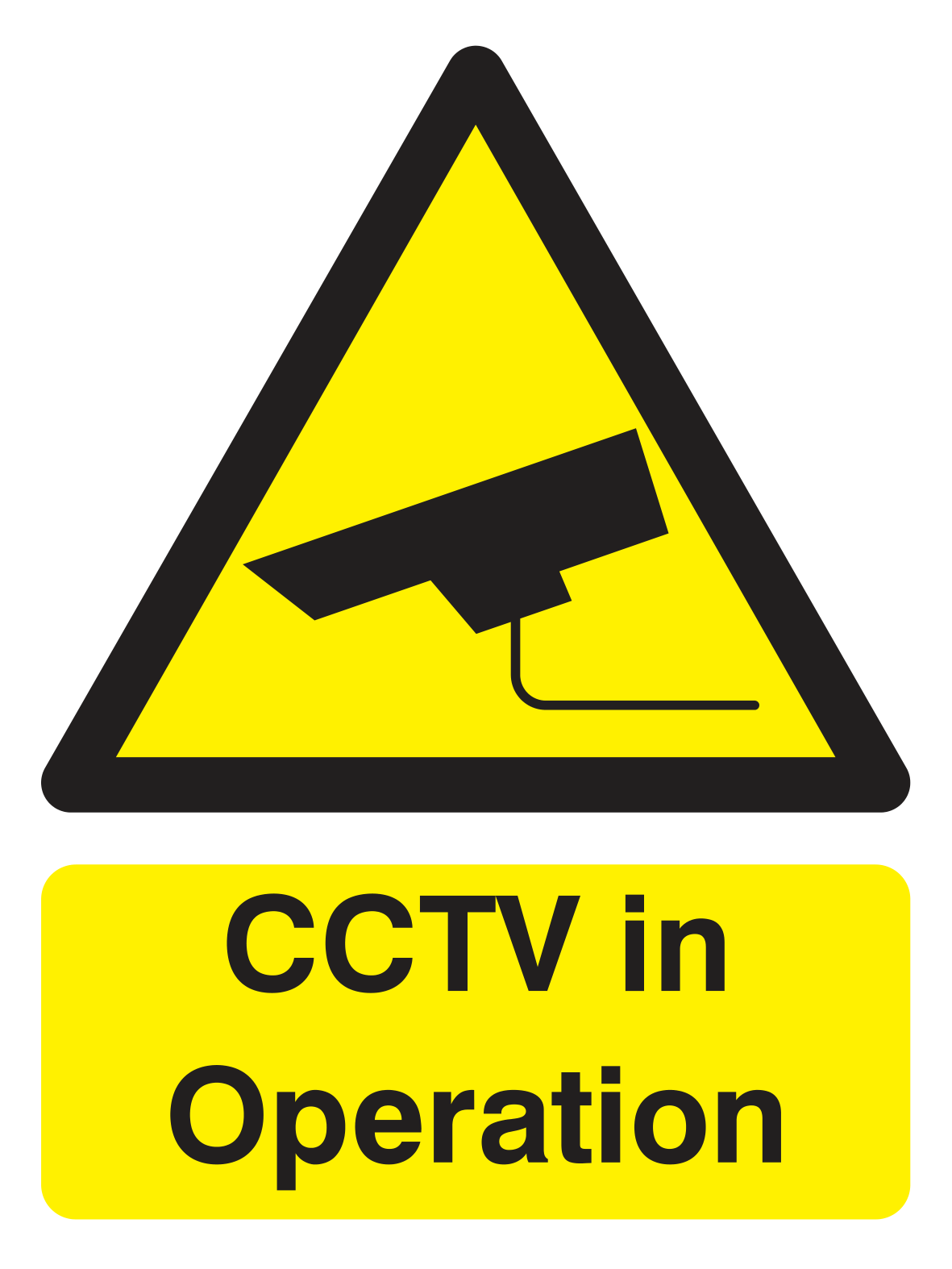 CCTV in operation Sign - Safe Signs