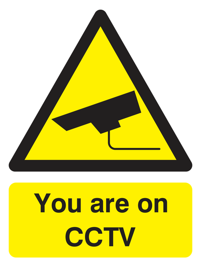 You are on CCTV Sign - Safe Signs