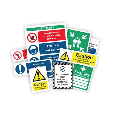 Site Safety Signage Bronze Bundle - Safe Signs