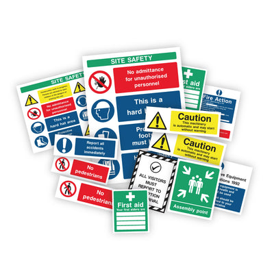 Site Safety Signage Gold Bundle - Safe Signs