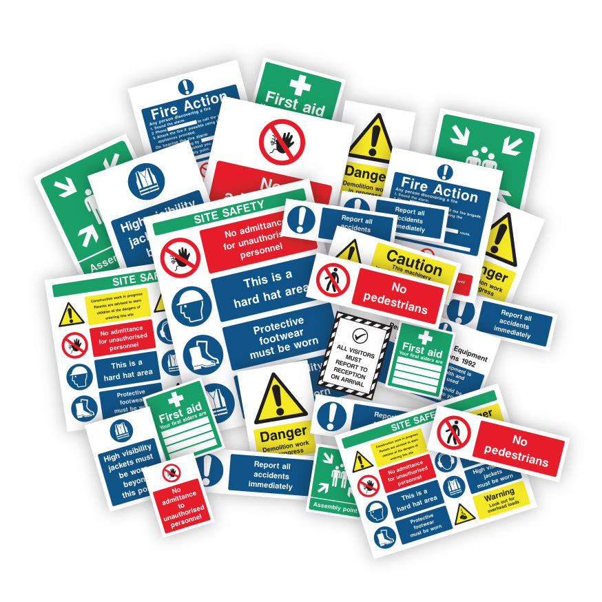Site Safety Signage Ultimate Bundle - Safe Signs