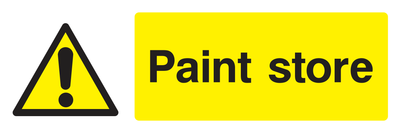 Paint Store Sign - Safe Signs