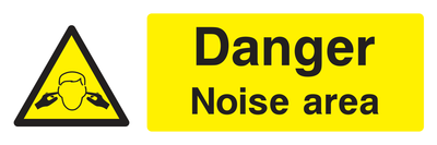 Danger Noise Area Sign - Safe Signs